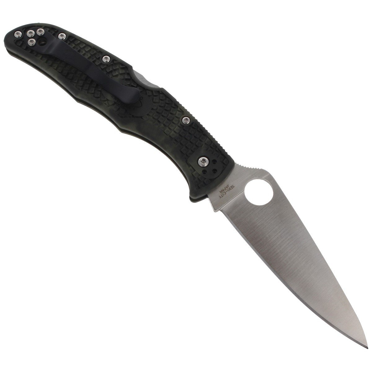 Nóż Spyderco Endura 4 FRN Zome Green Plain (C10ZFPGR) 3 Nóż Spyderco Endura 4 FRN Zome Green Plain (C10ZFPGR)-3