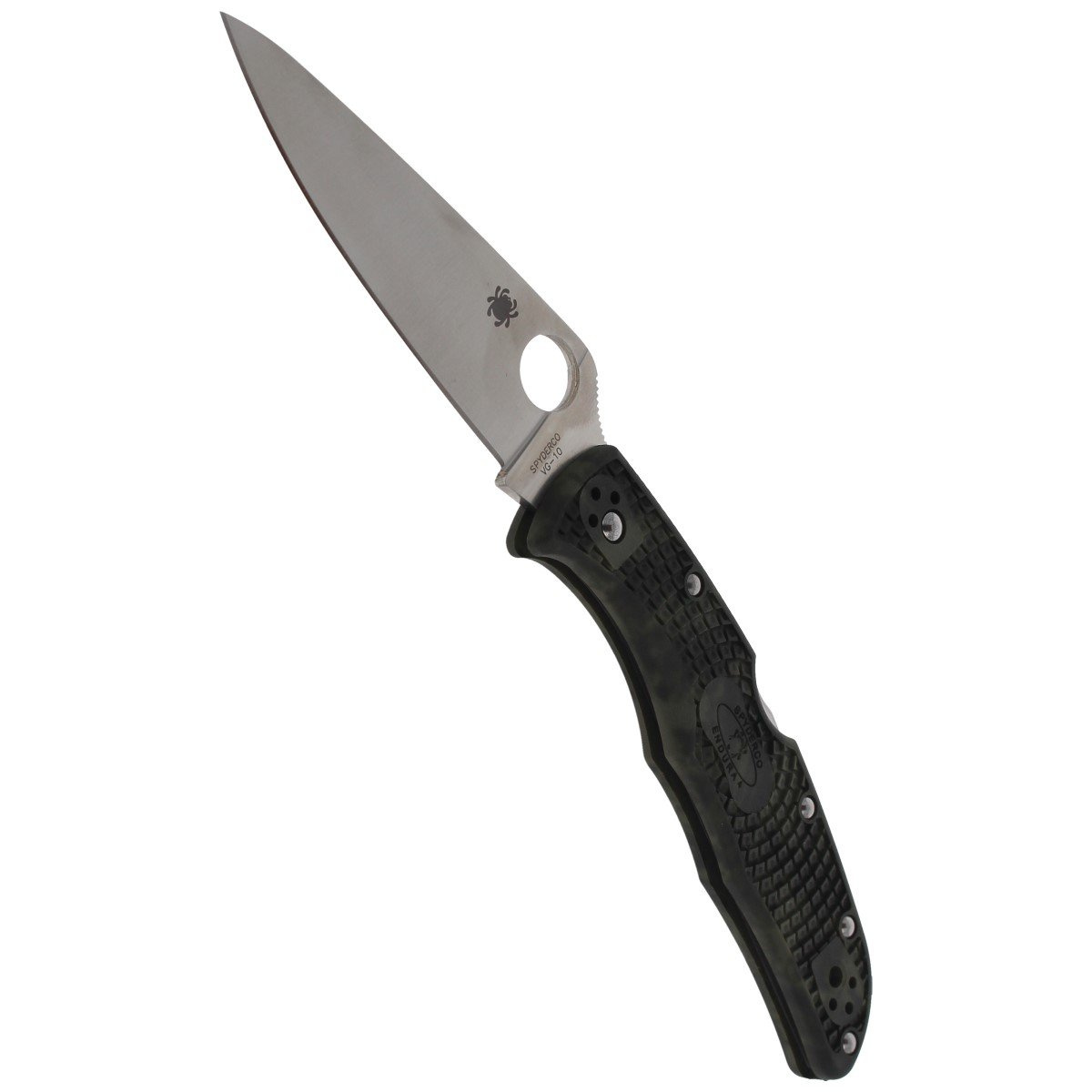 Nóż Spyderco Endura 4 FRN Zome Green Plain (C10ZFPGR) 5 Nóż Spyderco Endura 4 FRN Zome Green Plain (C10ZFPGR)-5