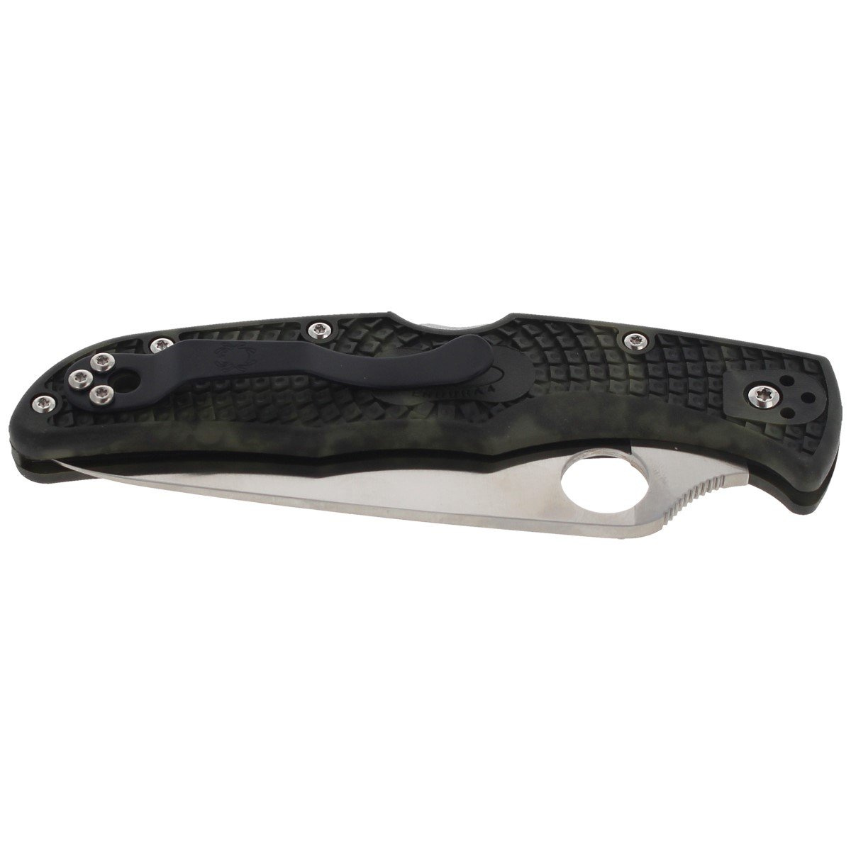 Nóż Spyderco Endura 4 FRN Zome Green Plain (C10ZFPGR) 6 Nóż Spyderco Endura 4 FRN Zome Green Plain (C10ZFPGR)-6