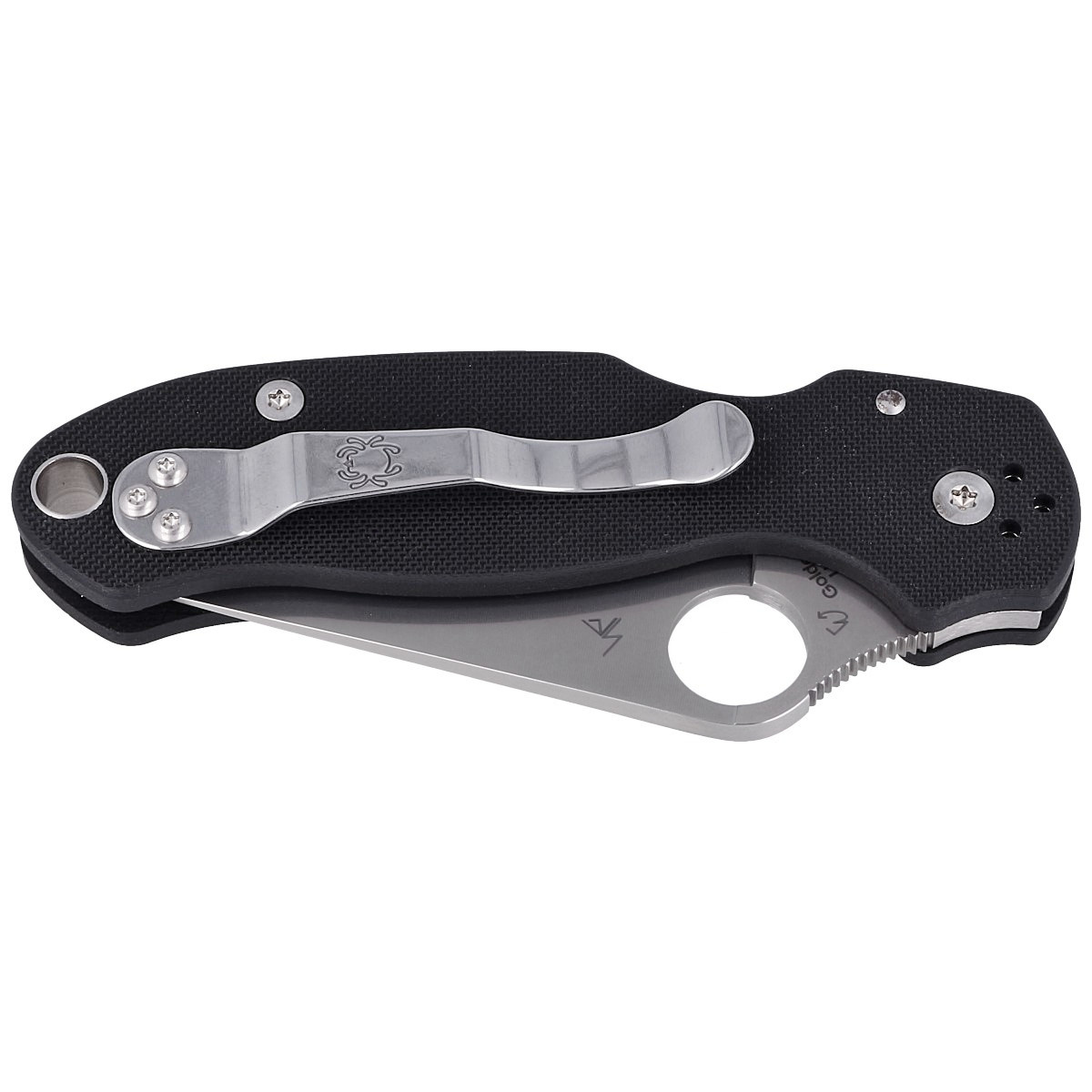 Nóż składany Spyderco Para 3 Black G10, Satin CPM S45VN by Sal, Eric Glesser (C223GP) 2 Nóż składany Spyderco Para 3 Black G10, Satin CPM S45VN by Sal, Eric Glesser (C223GP)-2