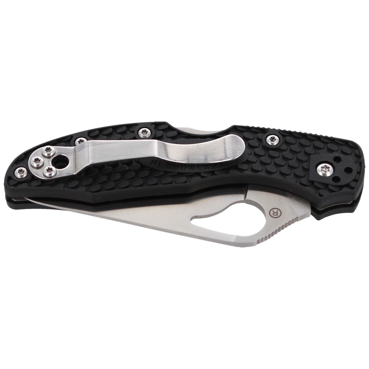 Nóz Spyderco Byrd Meadowlark 2 FRN Black, Combination (BY04PSBK2) 6 Nóz Spyderco Byrd Meadowlark 2 FRN Black, Combination (BY04PSBK2)-6