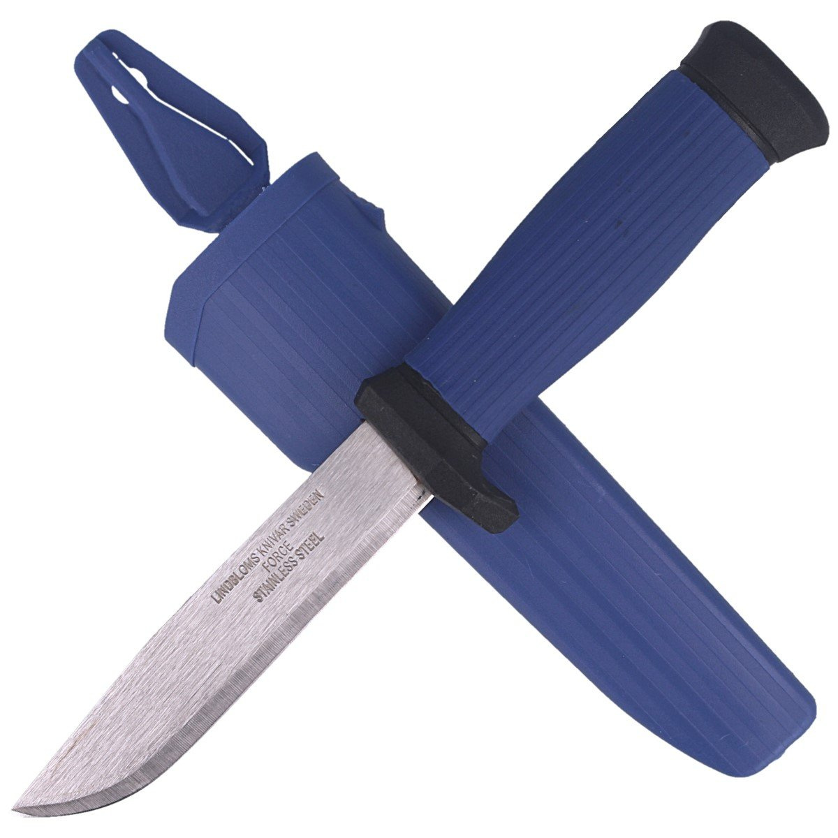 Nóż Lindbloms Craftman's Knife Blue Stal Nierdzewna 115mm (6000 FORCE) 4 Nóż Lindbloms Craftman's Knife Blue Stal Nierdzewna 115mm (6000 FORCE)-4