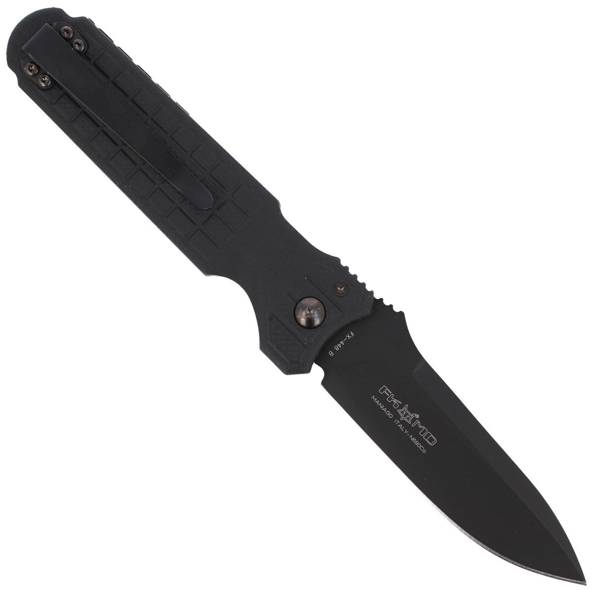 Nóż automatyczny Fox Predator II 2F Full Auto Black FRN, Black Idroglider N690Co (FX-448 B) 3 Nóż automatyczny Fox Predator II 2F Full Auto Black FRN, Black Idroglider N690Co (FX-448 B)-3