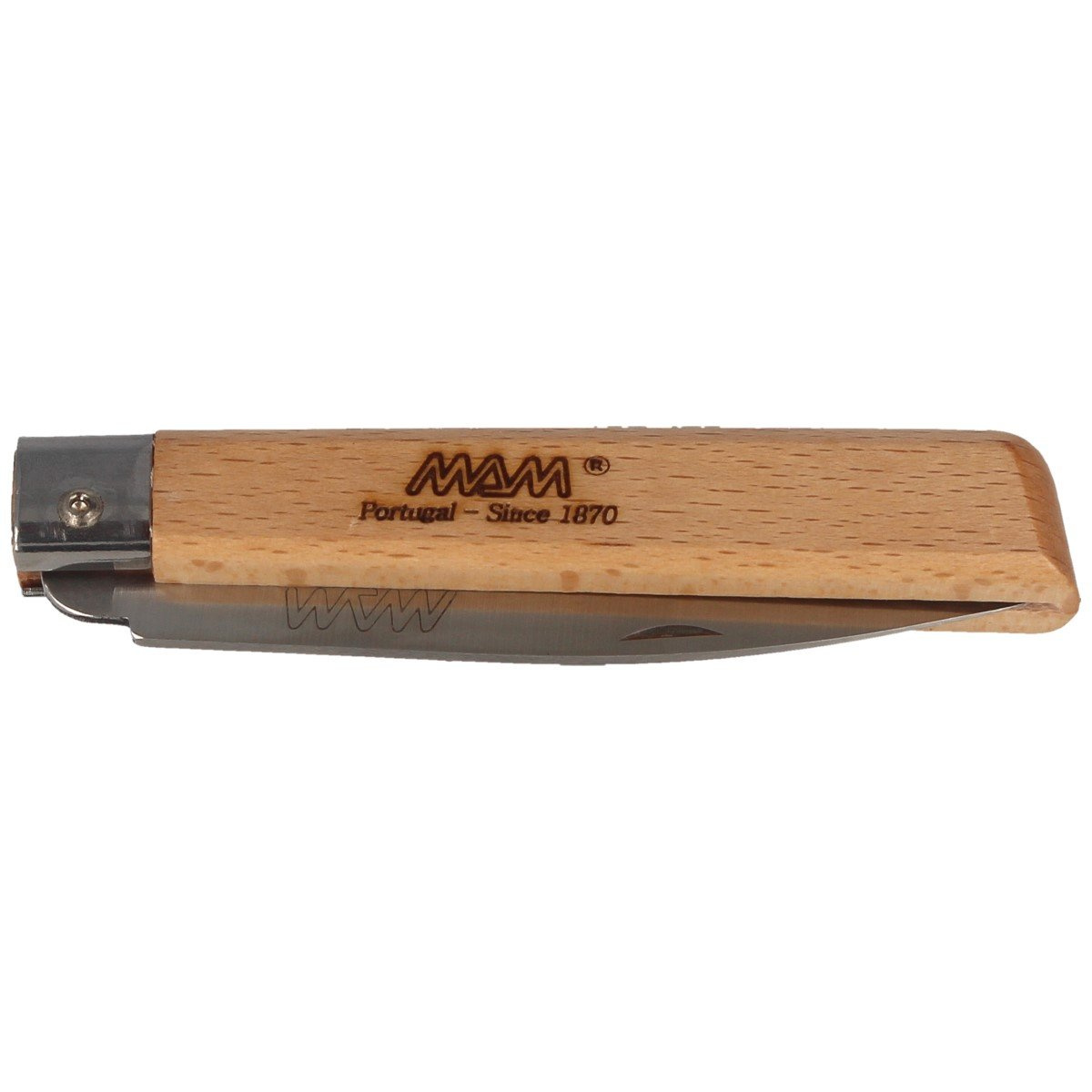 Nóż składany MAM Operario Light Beech Wood 88mm (2035/3-A-LW) 6 Nóż składany MAM Operario Light Beech Wood 88mm (2035/3-A-LW)-6