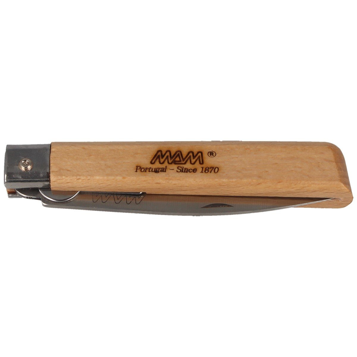 Nóż składany MAM Operario z blokadą, Light Beech Wood 88mm (2036/3-A-B-LW) 6 Nóż składany MAM Operario z blokadą, Light Beech Wood 88mm (2036/3-A-B-LW)-6