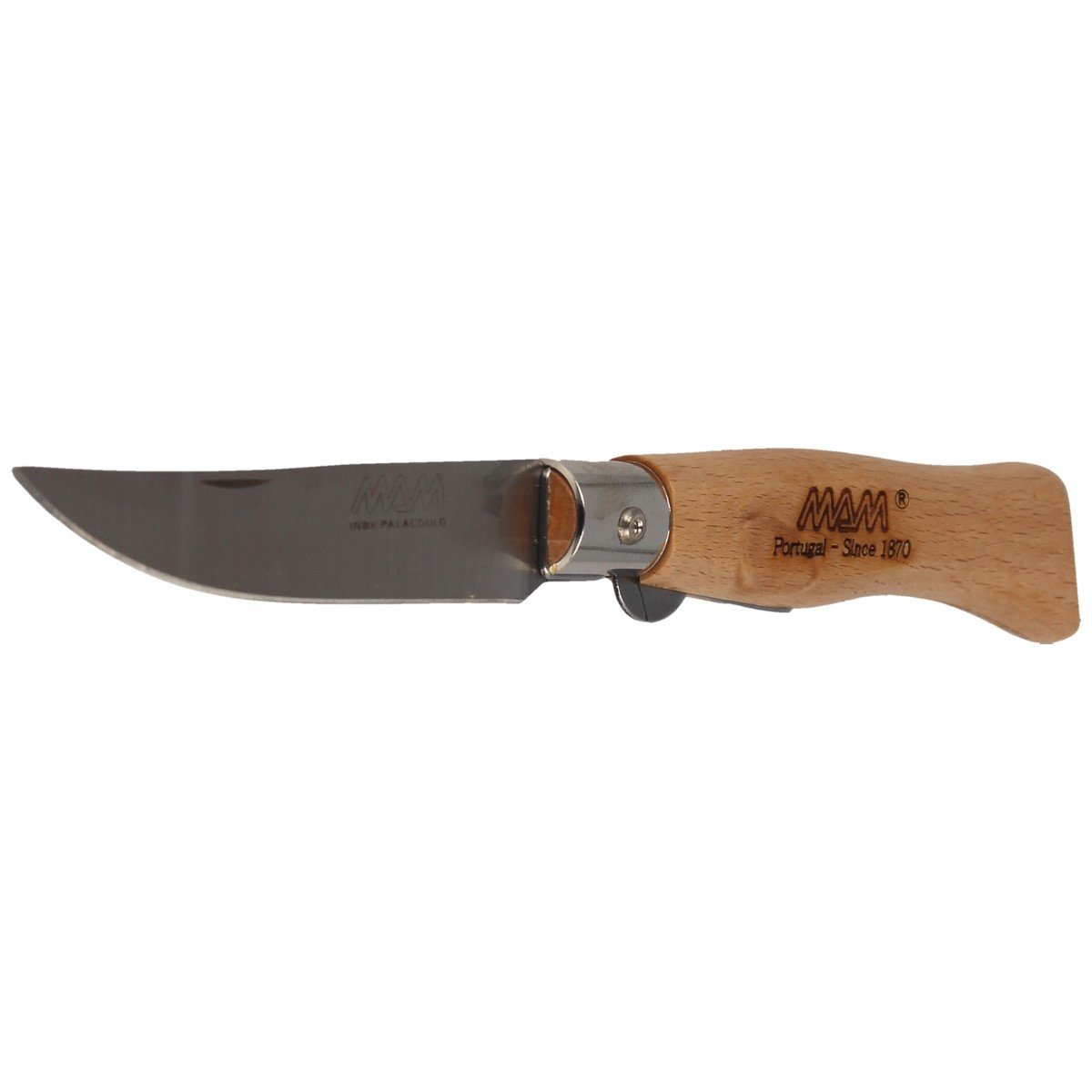 Nóż składany MAM Douro Blade Lock Light Beech Wood, Inox HW, Satin 420 (2006-LW) 2 Nóż składany MAM Douro Blade Lock Light Beech Wood, Inox HW, Satin 420 (2006-LW)-2
