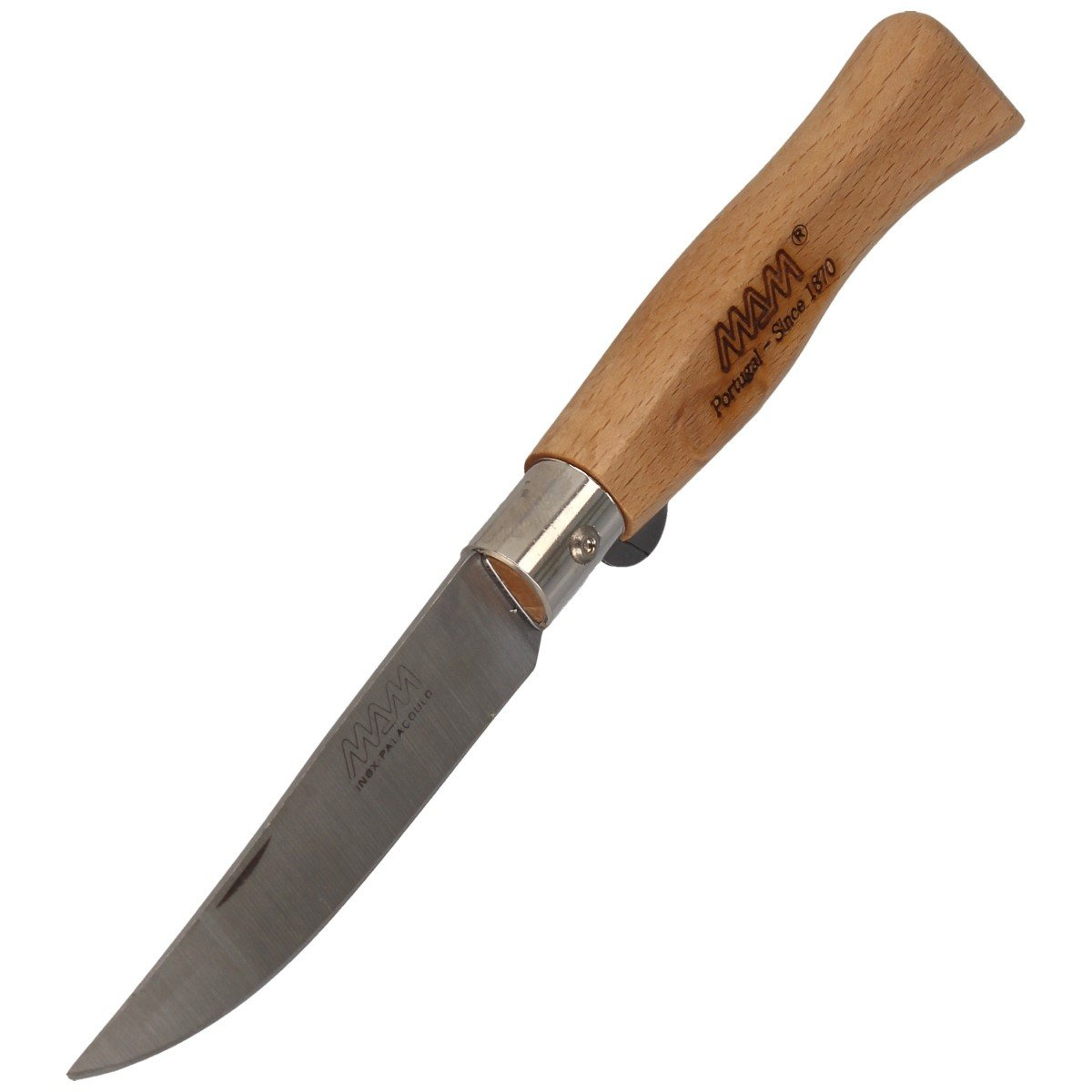 Nóż składany MAM Douro Blade Lock Light Beech Wood, Inox HW, Satin 420 (2006-LW) 5 Nóż składany MAM Douro Blade Lock Light Beech Wood, Inox HW, Satin 420 (2006-LW)-5
