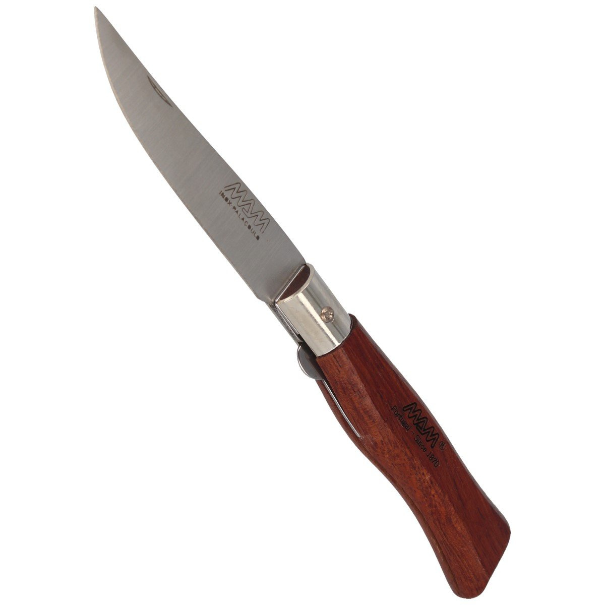 Nóż składany MAM Douro Big Blade Lock Dark Beech Wood, Inox HW, Satin 420 (2008-DW) 4 Nóż składany MAM Douro Big Blade Lock Dark Beech Wood, Inox HW, Satin 420 (2008-DW)-4