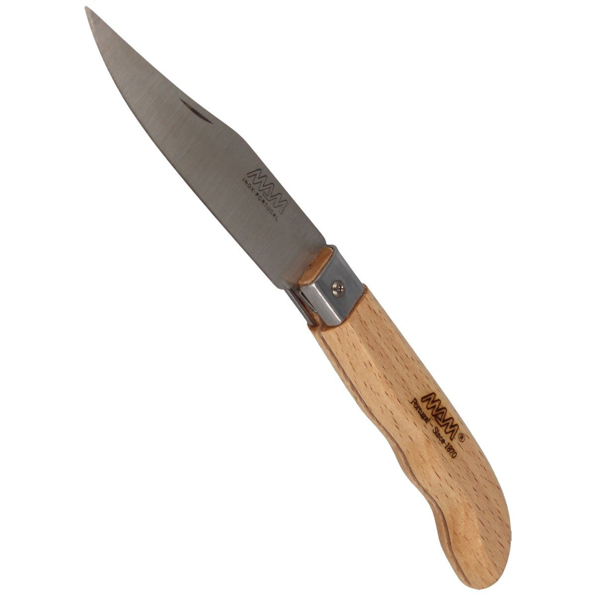 Nóż składany MAM Sportive Light Beech Wood 83mm (2045-LW) 4 Nóż składany MAM Sportive Light Beech Wood 83mm (2045-LW)-4