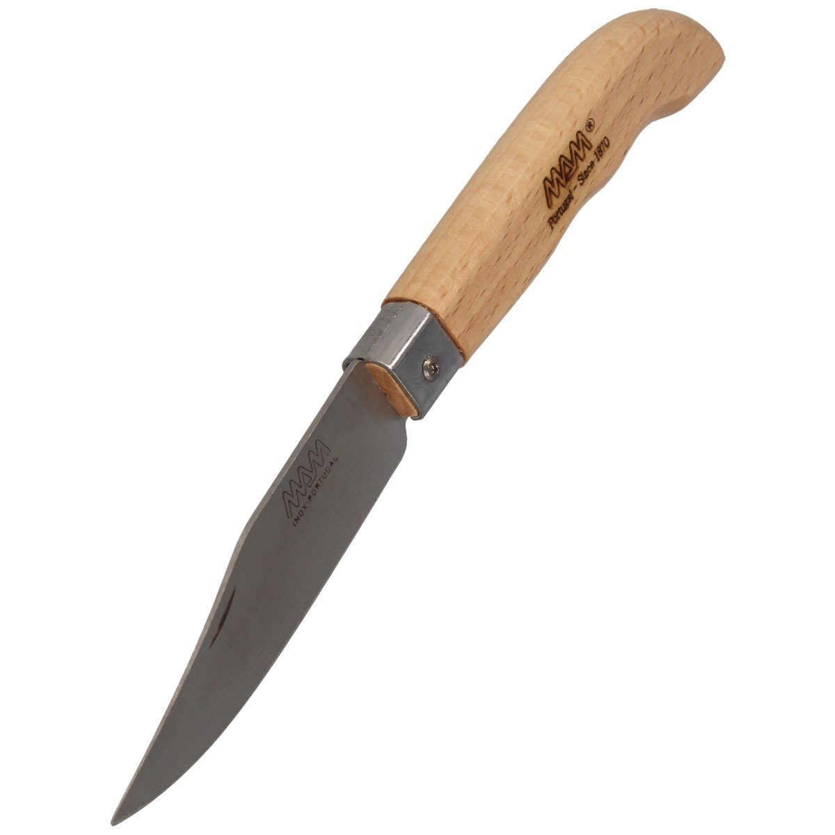 Nóż składany MAM Sportive Light Beech Wood 83mm (2045-LW) 5 Nóż składany MAM Sportive Light Beech Wood 83mm (2045-LW)-5