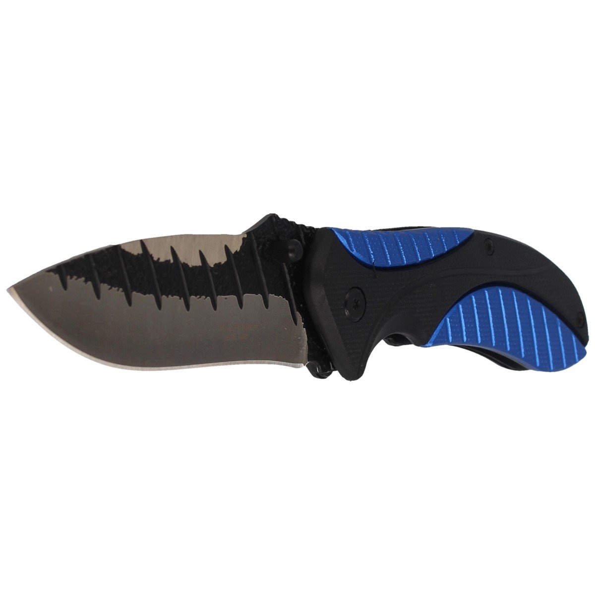 Nóż składany Herbertz Solingen Hit Blue/Black Aluminium/Plastic, Satin/Forged (588212) 2 Nóż składany Herbertz Solingen Hit Blue/Black Aluminium/Plastic, Satin/Forged (588212)-2