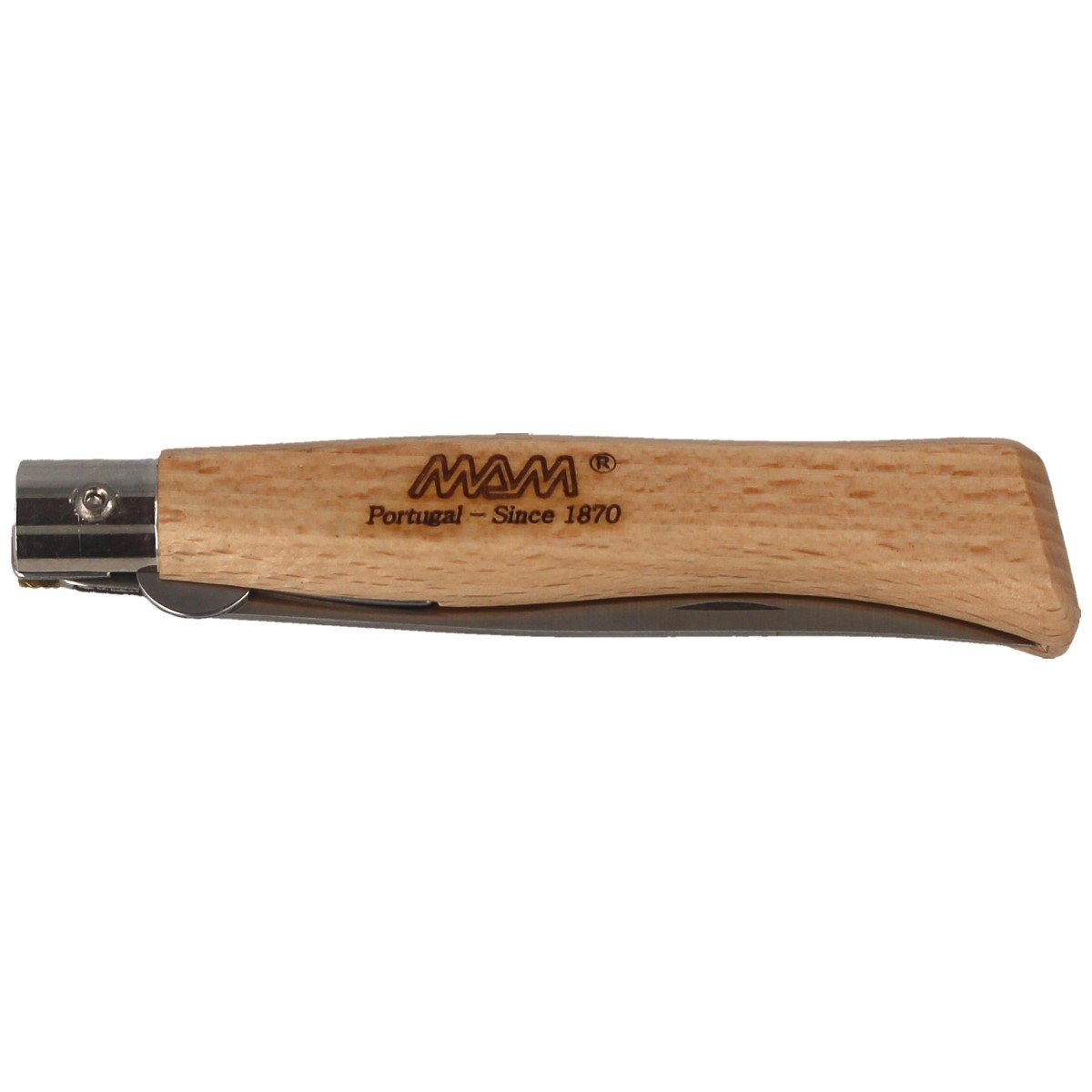 Nóż składany MAM Douro z blokadą, Light Beech Wood 83mm (2082-LW) 6 Nóż składany MAM Douro z blokadą, Light Beech Wood 83mm (2082-LW)-6