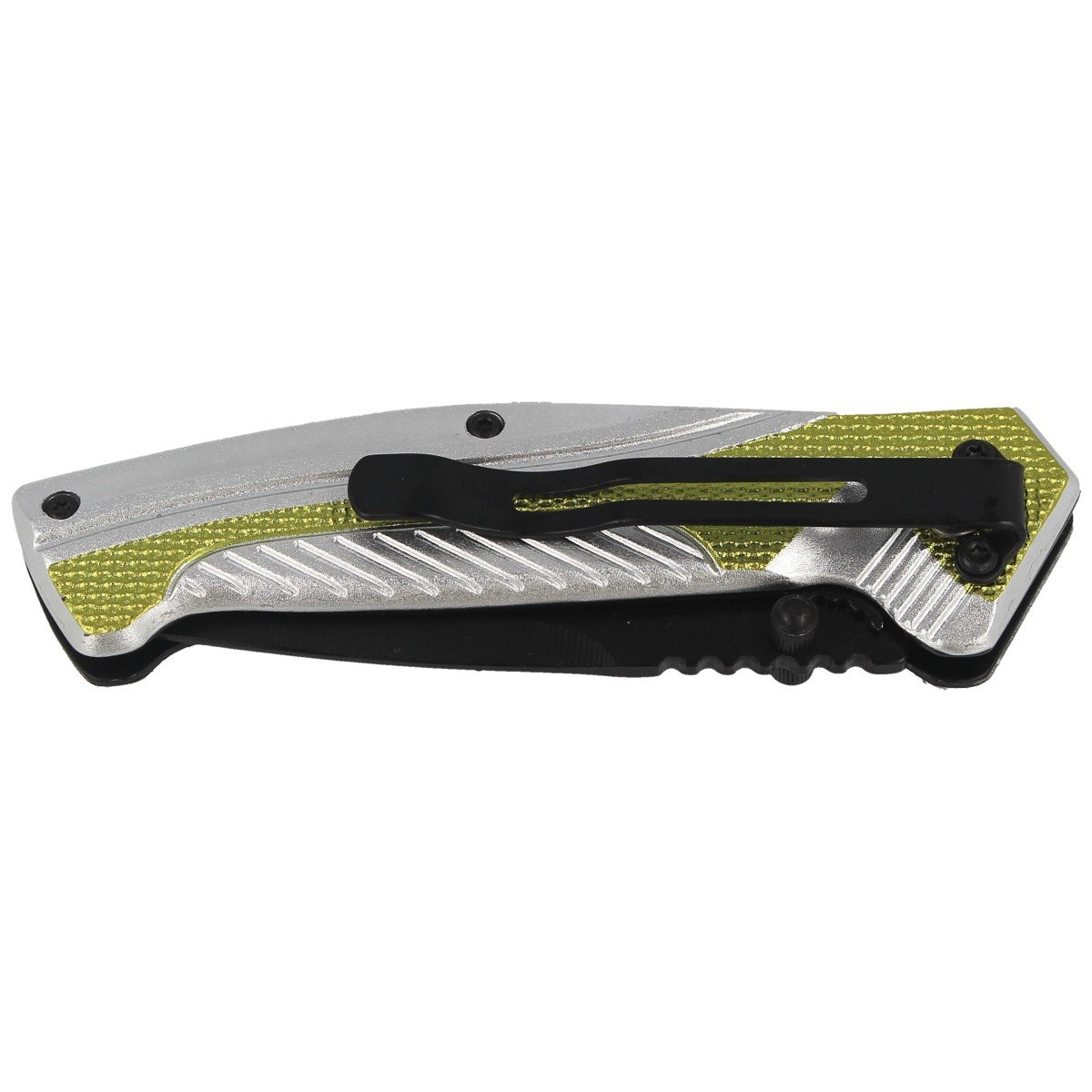 Nóż składany Herbertz Solingen Hit Green / Silver Aluminium, Black Blade (566311) 6 Nóż składany Herbertz Solingen Hit Green / Silver Aluminium, Black Blade (566311)-6