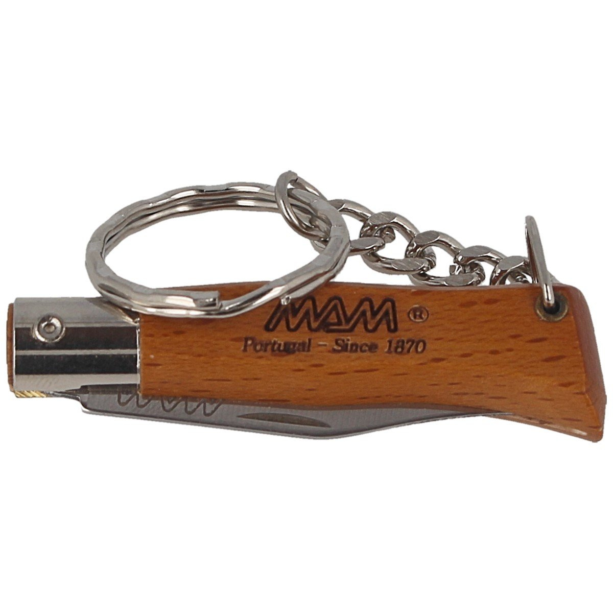 Nóż składany brelok MAM Douro Mini Light Beech Wood, Inox HW, Satin 420 (2002-LW) 7 Nóż składany brelok MAM Douro Mini Light Beech Wood, Inox HW, Satin 420 (2002-LW)-7
