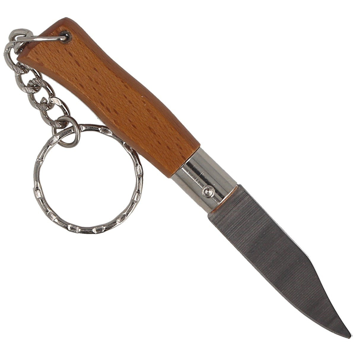 Nóż składany brelok MAM Douro Mini Light Beech Wood, Inox HW, Satin 420 (2002-LW) 3 Nóż składany brelok MAM Douro Mini Light Beech Wood, Inox HW, Satin 420 (2002-LW)-3