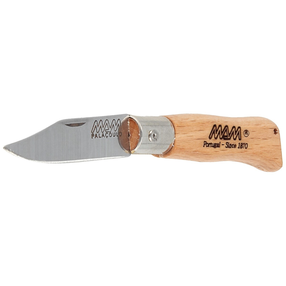 Nóż składany brelok MAM Douro Mini Light Beech Wood, Inox HW, Satin 420 (2003-LW) 2 Nóż składany brelok MAM Douro Mini Light Beech Wood, Inox HW, Satin 420 (2003-LW)-2