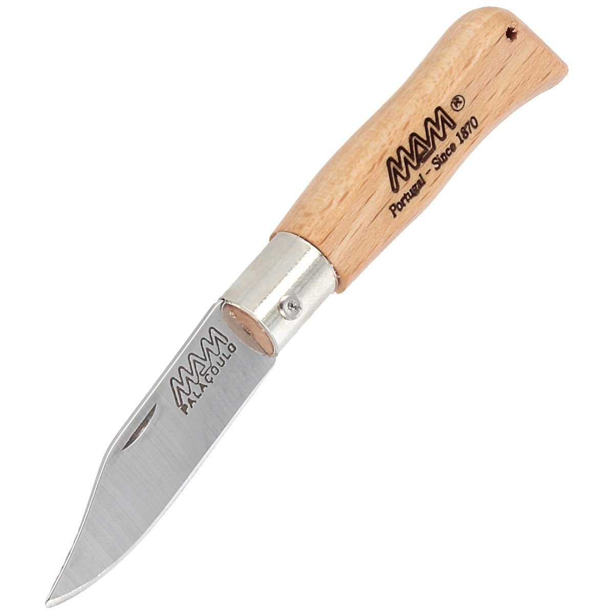 Nóż składany brelok MAM Douro Mini Light Beech Wood, Inox HW, Satin 420 (2003-LW) 7 Nóż składany brelok MAM Douro Mini Light Beech Wood, Inox HW, Satin 420 (2003-LW)-7