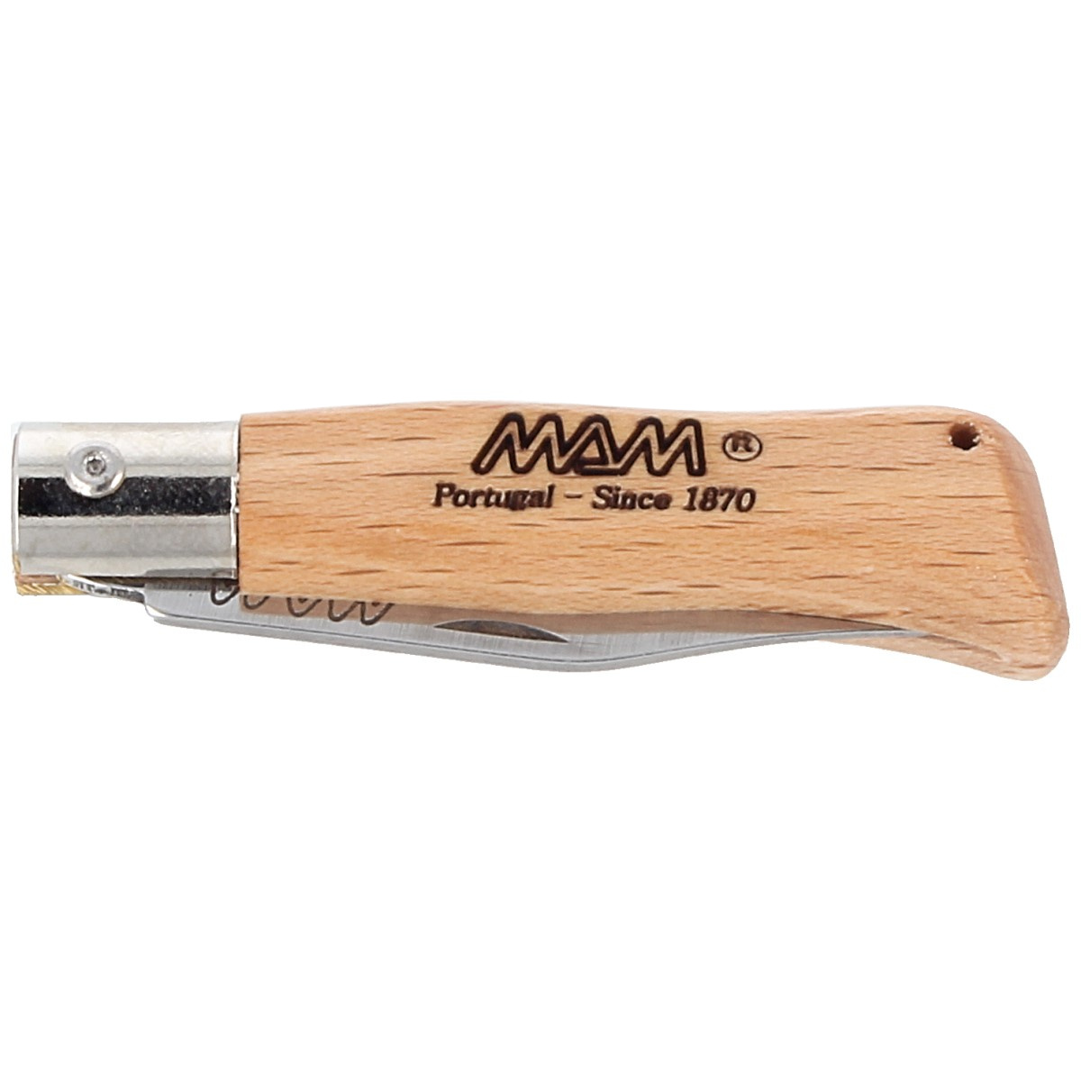 Nóż składany brelok MAM Douro Mini Light Beech Wood, Inox HW, Satin 420 (2003-LW) 8 Nóż składany brelok MAM Douro Mini Light Beech Wood, Inox HW, Satin 420 (2003-LW)-8
