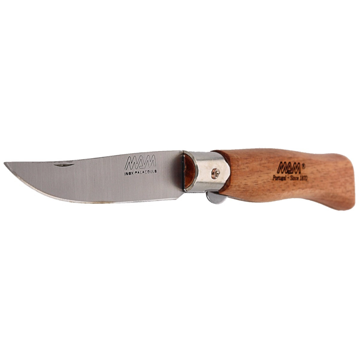 Nóż składany MAM Douro Big Blade Lock Light Beech Wood, Brass HW, Satin 420 (2008-LW) 2 Nóż składany MAM Douro Big Blade Lock Light Beech Wood, Brass HW, Satin 420 (2008-LW)-2