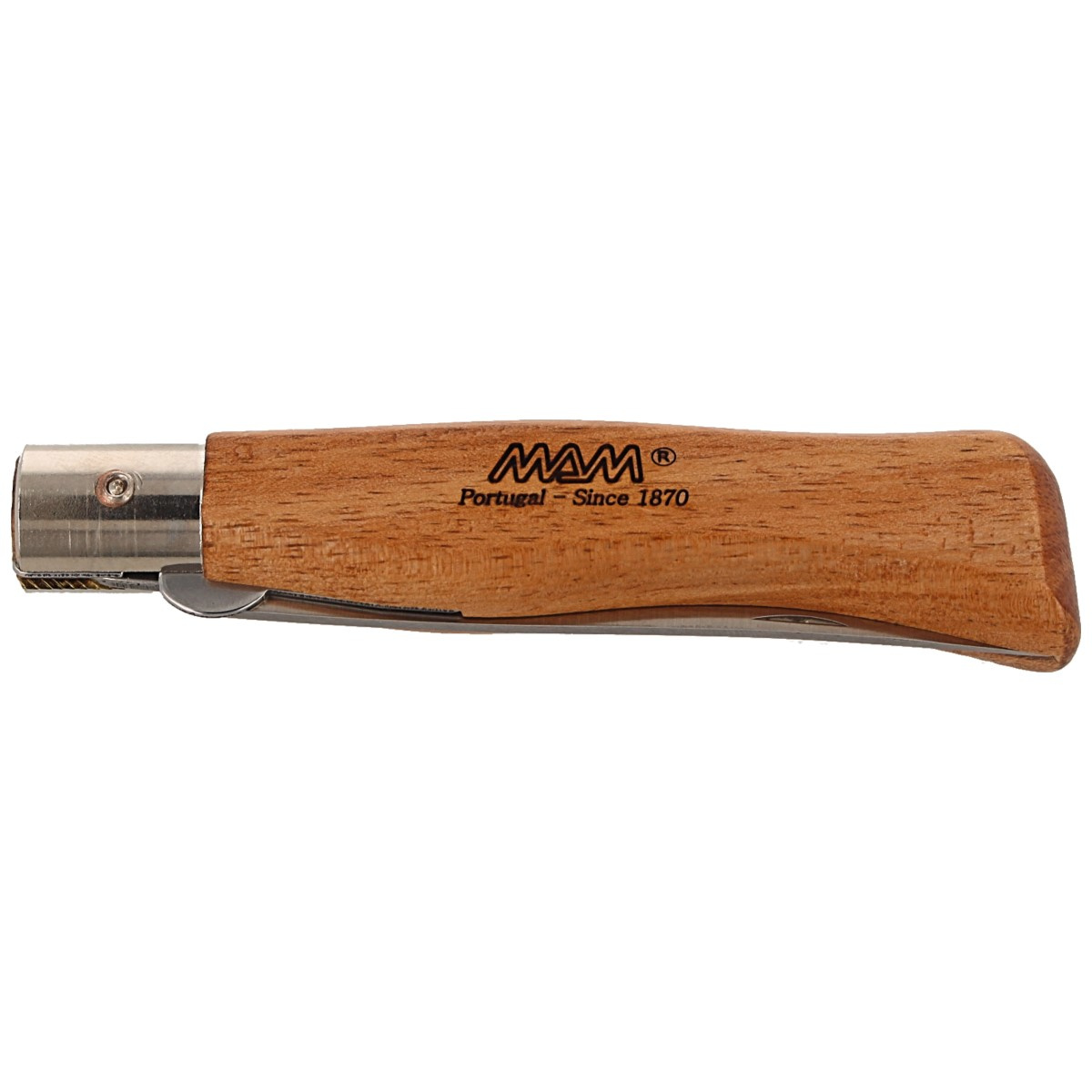 Nóż składany MAM Douro Big Blade Lock Light Beech Wood, Brass HW, Satin 420 (2008-LW) 7 Nóż składany MAM Douro Big Blade Lock Light Beech Wood, Brass HW, Satin 420 (2008-LW)-7