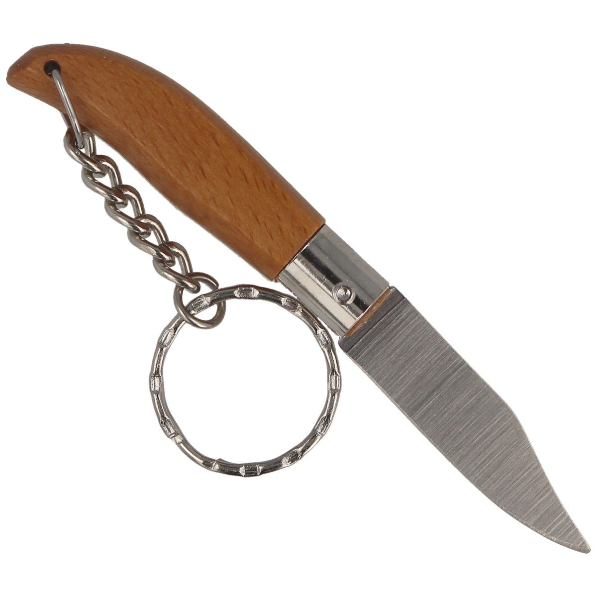 Nóż składany brelok MAM Iberica Mini, Dark Beech Wood, Inox HW, Satin 420 (2000-DW) 3 Nóż składany brelok MAM Iberica Mini, Dark Beech Wood, Inox HW, Satin 420 (2000-DW)-3