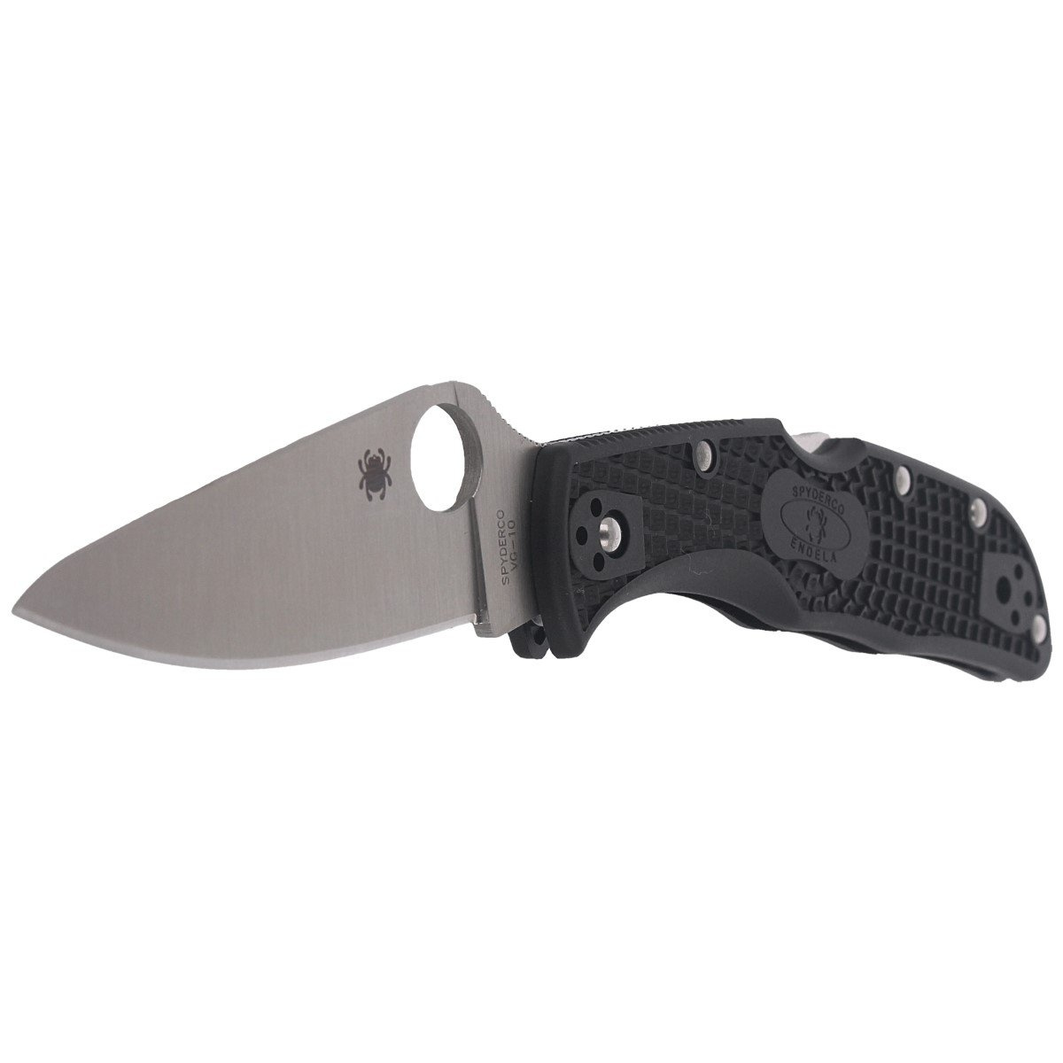 Nóż Spyderco Endela Lightweight FRN Black Plain (C243PBK) 3 Nóż Spyderco Endela Lightweight FRN Black Plain (C243PBK)-3
