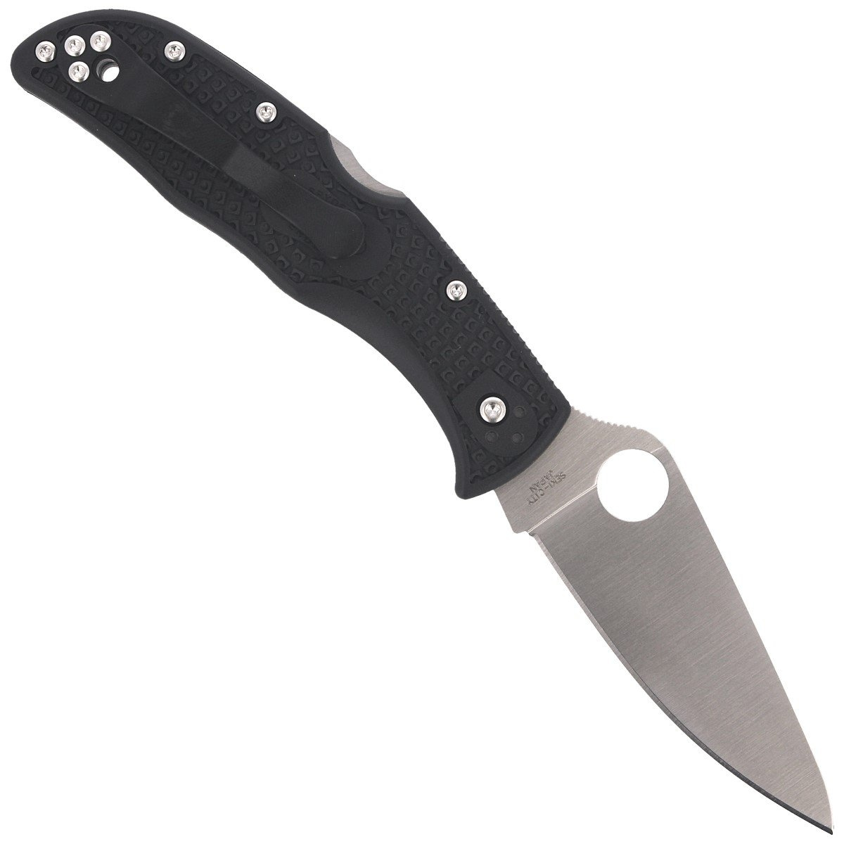 Nóż Spyderco Endela Lightweight FRN Black Plain (C243PBK) 4 Nóż Spyderco Endela Lightweight FRN Black Plain (C243PBK)-4