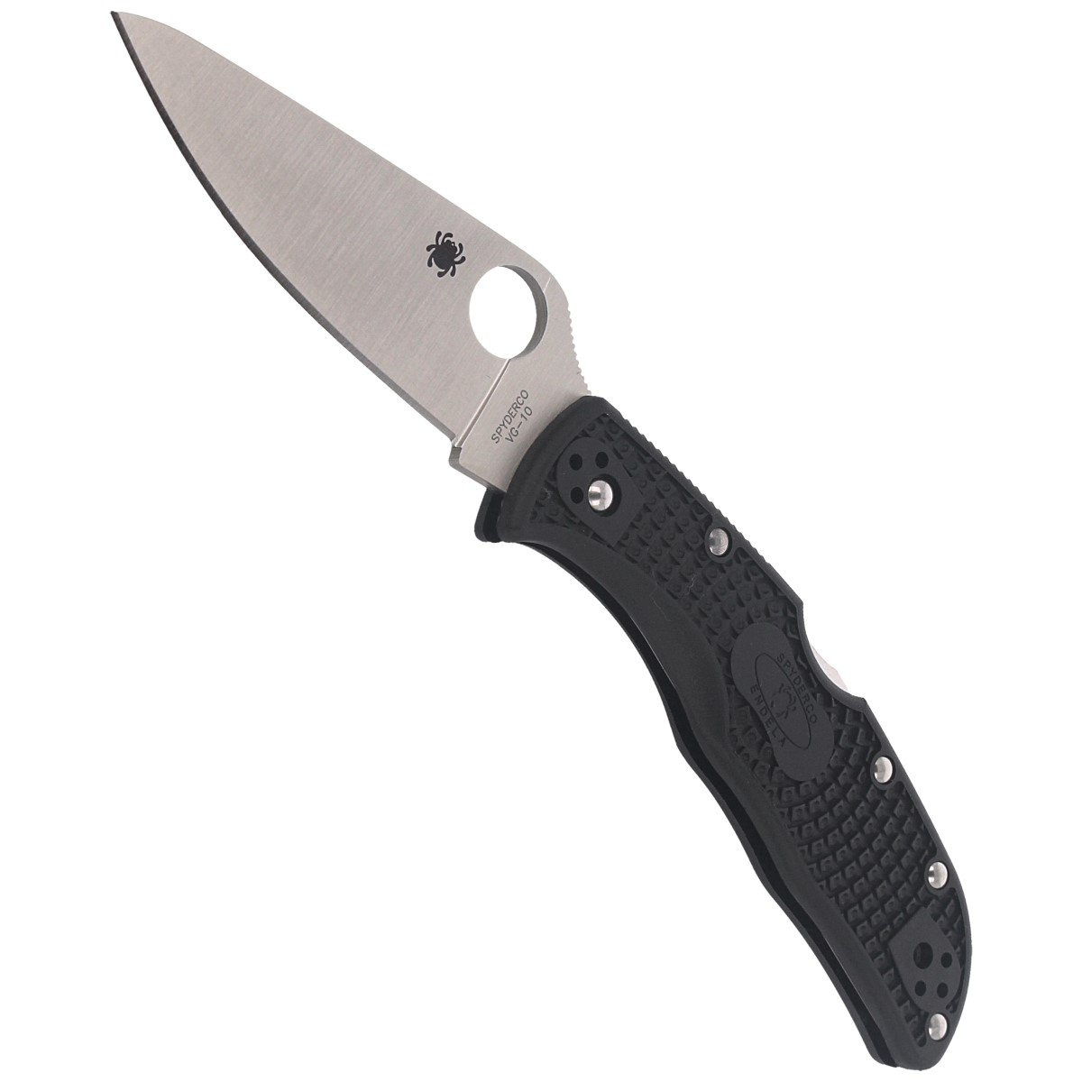 Nóż Spyderco Endela Lightweight FRN Black Plain (C243PBK) 5 Nóż Spyderco Endela Lightweight FRN Black Plain (C243PBK)-5