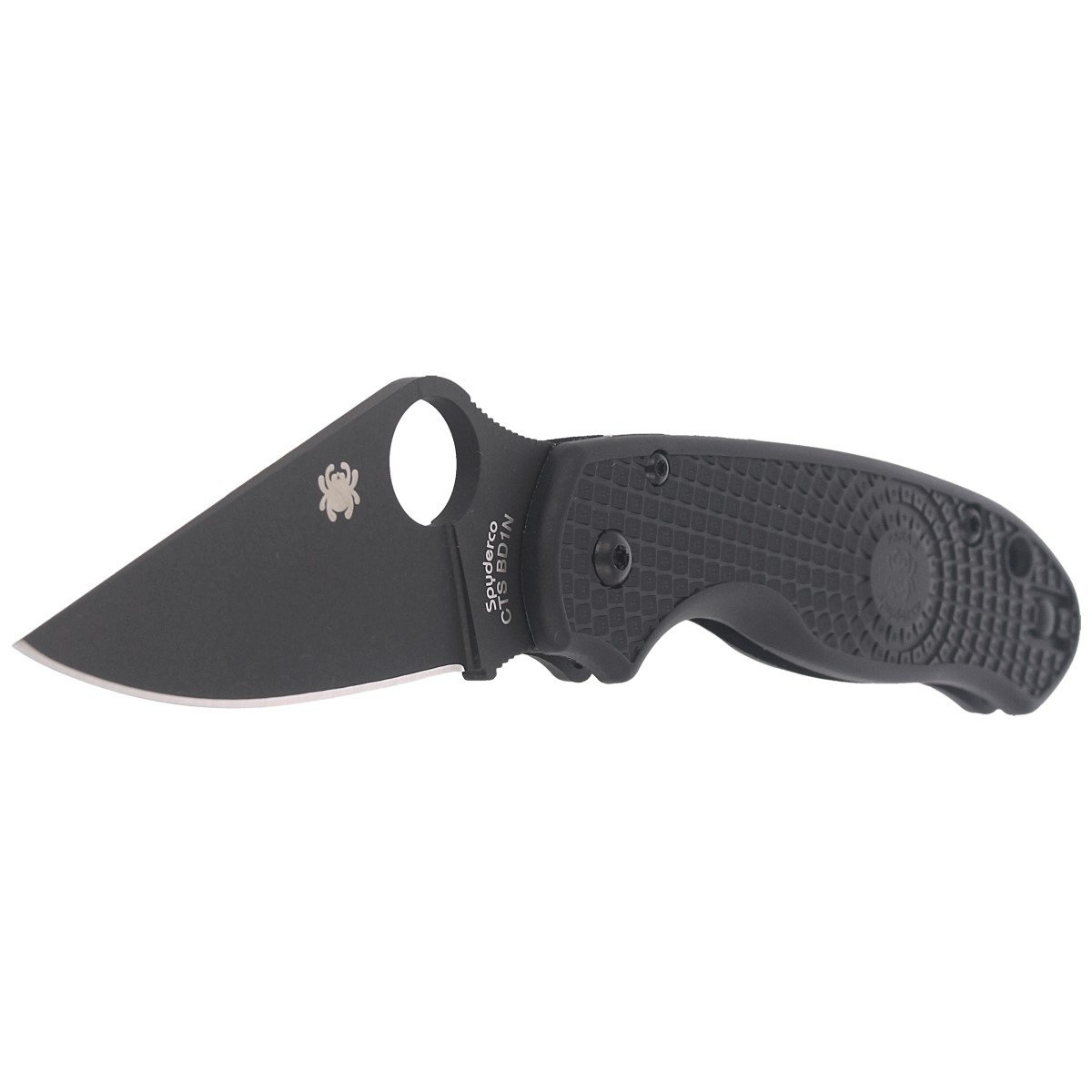 Nóż składany Spyderco Para 3 Black FRN, Black DLC CTS BD1N (C223PBBK) 8 Nóż składany Spyderco Para 3 Black FRN, Black DLC CTS BD1N (C223PBBK)-8