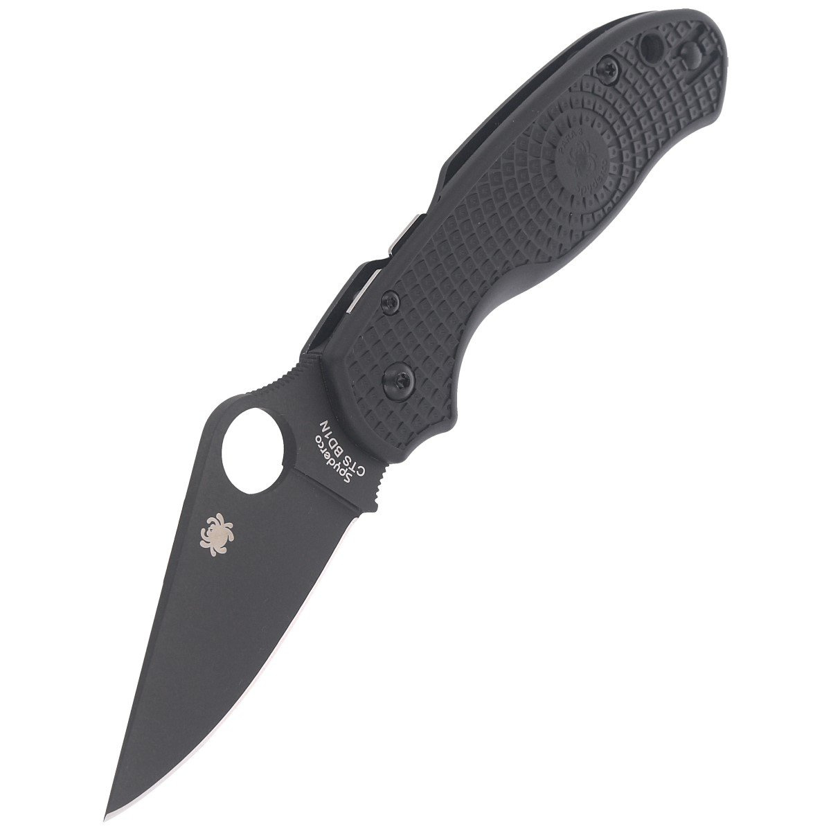 Nóż składany Spyderco Para 3 Black FRN, Black DLC CTS BD1N (C223PBBK) 5 Nóż składany Spyderco Para 3 Black FRN, Black DLC CTS BD1N (C223PBBK)-5