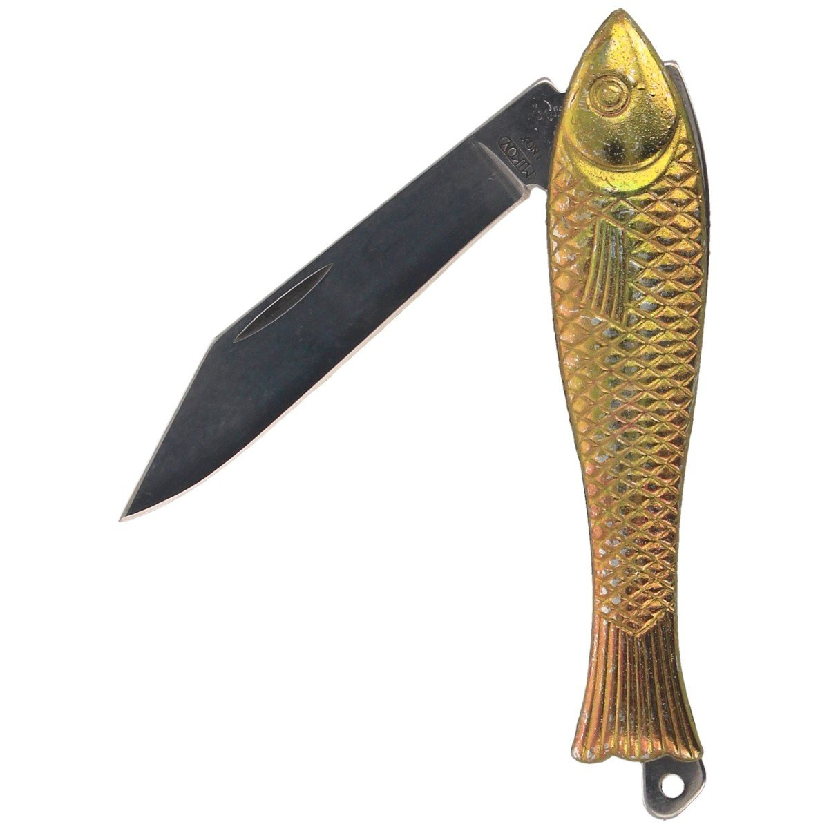 Nóż składany Mikov Fishlet, Rybicka, Rybka (130-NZN-1/ZL) 7 Nóż składany Mikov Fishlet, Rybicka, Rybka (130-NZN-1/ZL)-7