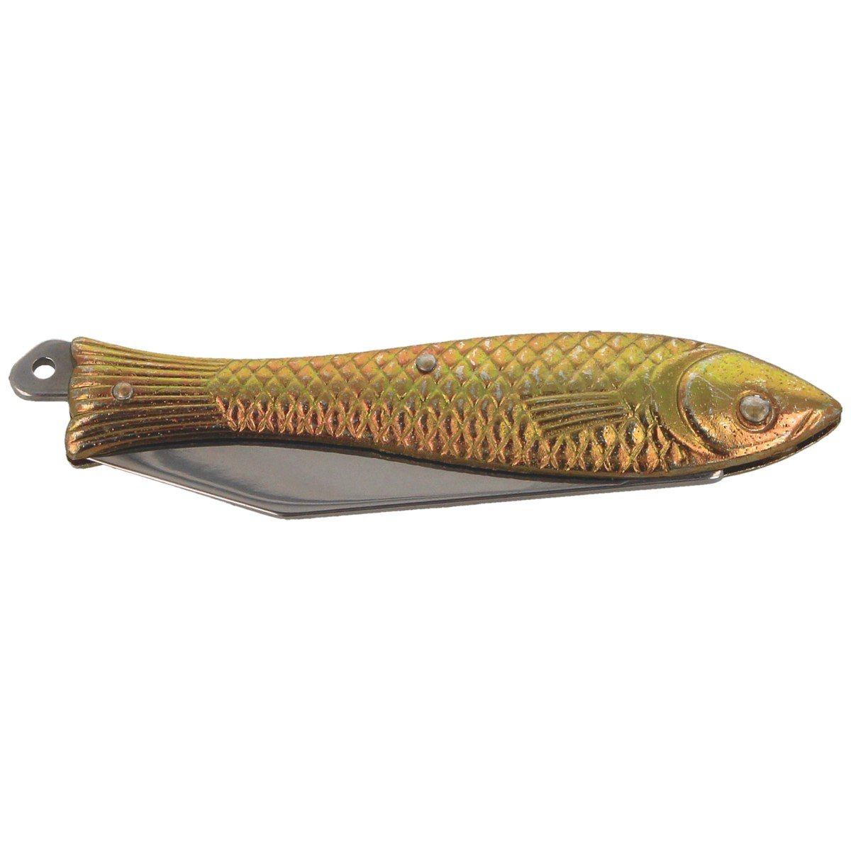Nóż składany Mikov Fishlet, Rybicka, Rybka (130-NZN-1/ZL) 6 Nóż składany Mikov Fishlet, Rybicka, Rybka (130-NZN-1/ZL)-6