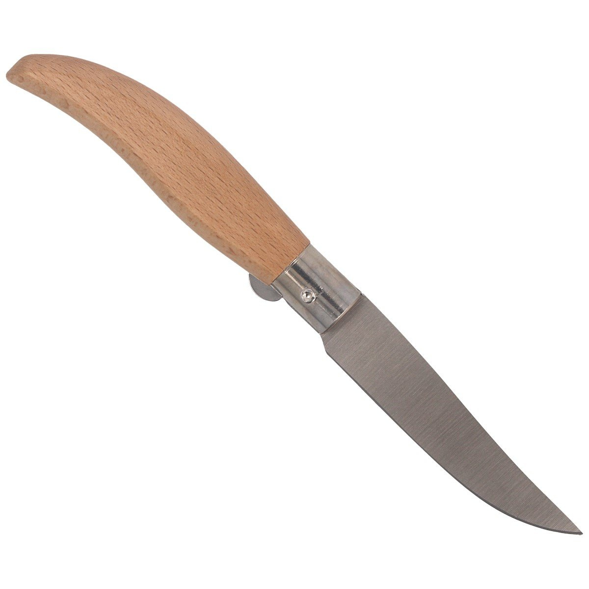 Nóż składany MAM Iberica Big z blokadą, Light Beech Wood 90mm (2016-LW) 4 Nóż składany MAM Iberica Big z blokadą, Light Beech Wood 90mm (2016-LW)-4