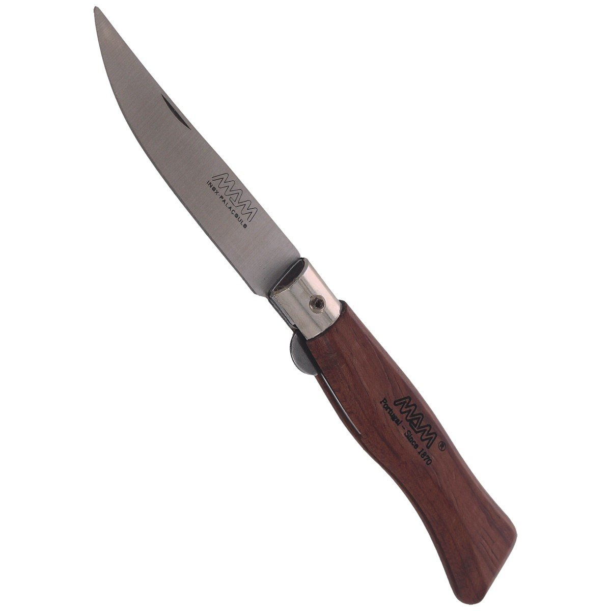 Nóż składany MAM Douro Blade Lock Dark Beech Wood, Inox HW, Satin 420 (2006-DW) 5 Nóż składany MAM Douro Blade Lock Dark Beech Wood, Inox HW, Satin 420 (2006-DW)-5