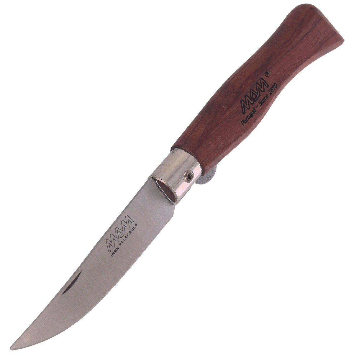 Nóż składany MAM Douro Blade Lock Dark Beech Wood, Inox HW, Satin 420 (2006-DW) 6 Nóż składany MAM Douro Blade Lock Dark Beech Wood, Inox HW, Satin 420 (2006-DW)-6
