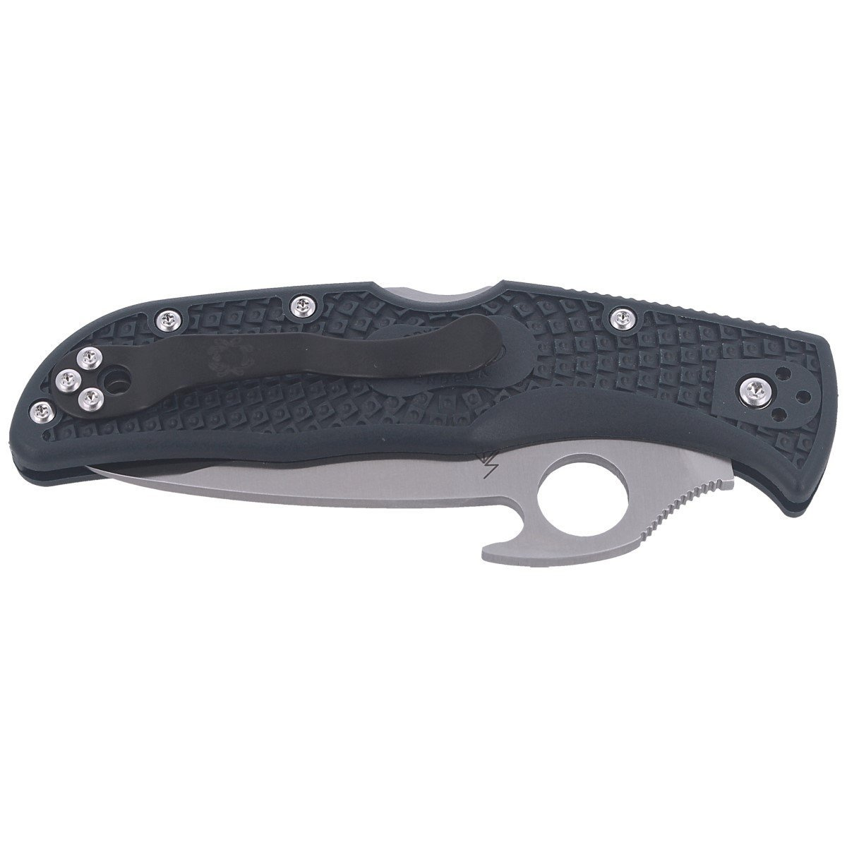 Nóż składany Spyderco Endela FRN Grey Emerson Opener (C243PGYW) 7 Nóż składany Spyderco Endela FRN Grey Emerson Opener (C243PGYW)-7