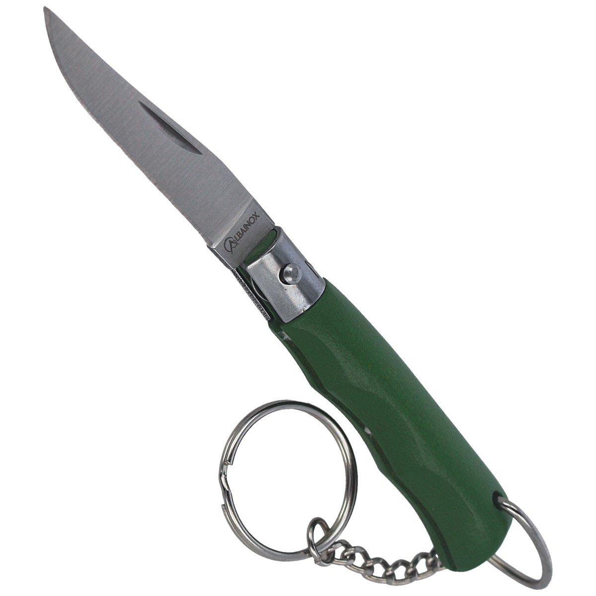 Nóż składany brelok Martinez Albainox No 4, Green (18528-GR) 4 Nóż składany brelok Martinez Albainox No 4, Green (18528-GR)-4