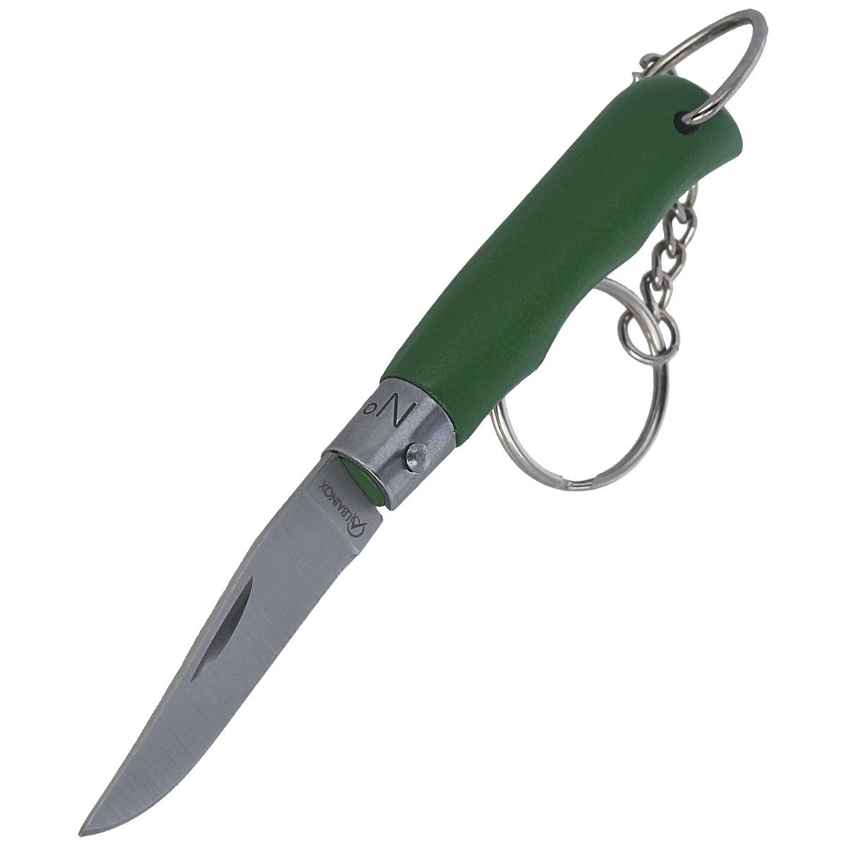 Nóż składany brelok Martinez Albainox No 4, Green (18528-GR) 5 Nóż składany brelok Martinez Albainox No 4, Green (18528-GR)-5