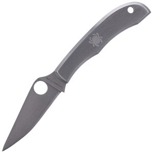 Nóż składany Spyderco HoneyBee Stainless Plain (C137P)-1