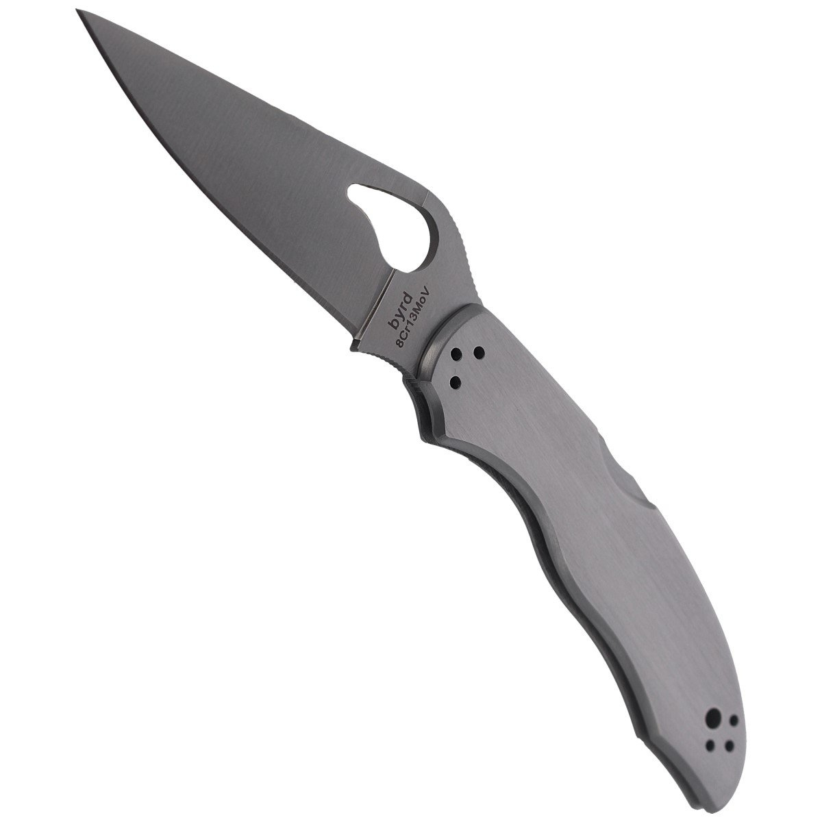 Nóż składany Spyderco Byrd Harrier 2 Stainless, Plain (BY01P2) 5 Nóż składany Spyderco Byrd Harrier 2 Stainless, Plain (BY01P2)-5