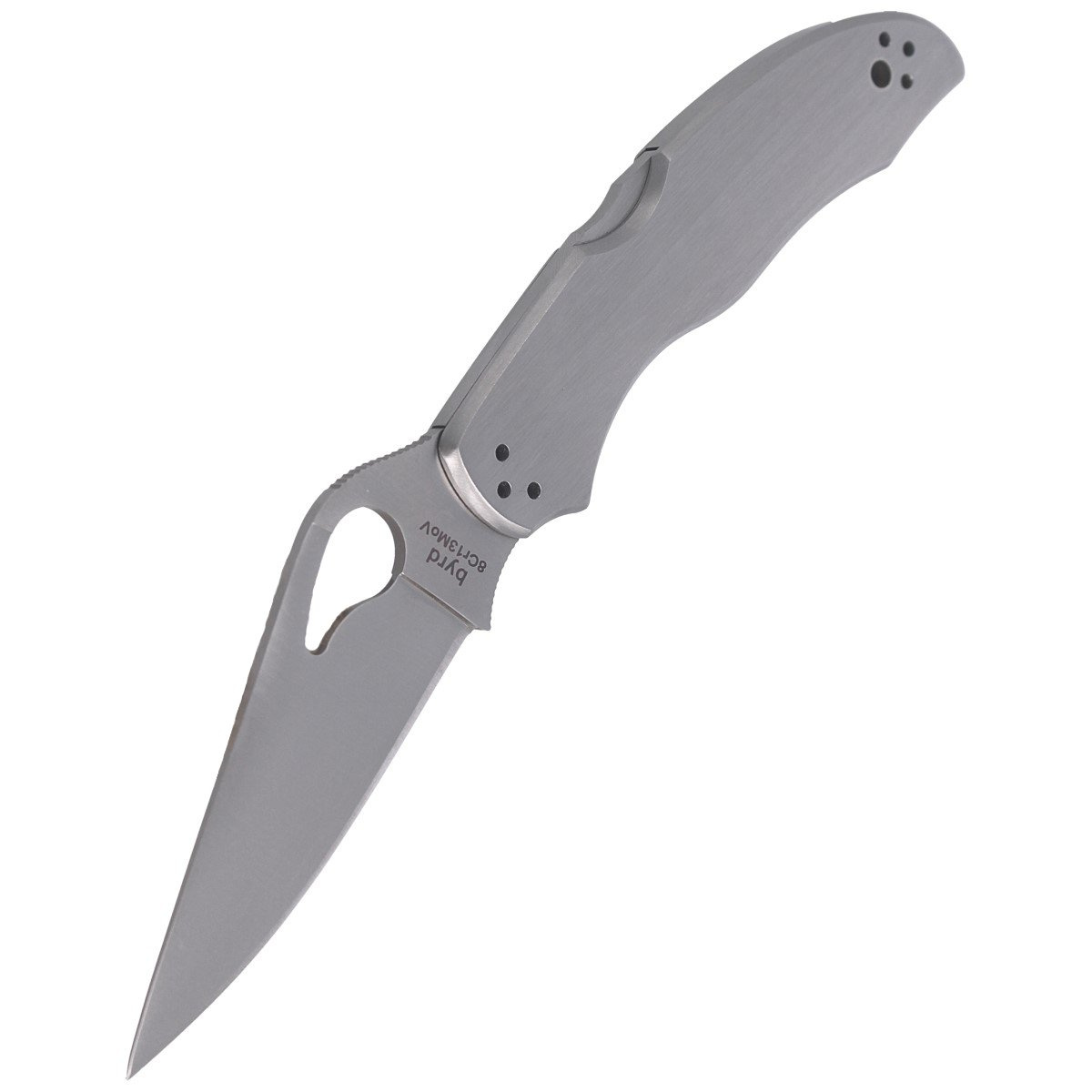 Nóż składany Spyderco Byrd Harrier 2 Stainless, Plain (BY01P2) 6 Nóż składany Spyderco Byrd Harrier 2 Stainless, Plain (BY01P2)-6