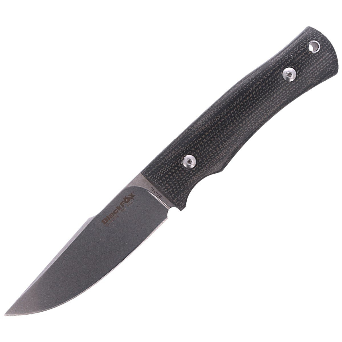 Nóż FOX Explorator Linen Micarta by Alfredo Doricchi (BF-749) 1 Nóż FOX Explorator Linen Micarta by Alfredo Doricchi (BF-749)-1