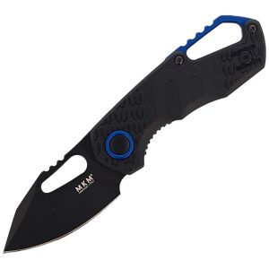 Nóż składany MKM Isonzo Clip Point Black FRN, Black Idroglider N690 by Jesper Voxnæs (MK FX03-3PBK)-1