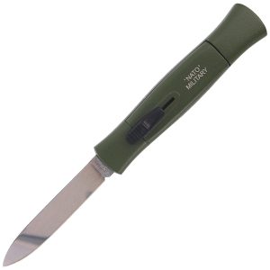 Nóż automatyczny Spandon Nato Military Medio OTF, Green (SP 077 GRN)-1