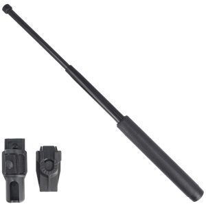 Pałka teleskopowa hartowana ESP 18'' leather-imitation grip (ExB 18HL-BK BH-54HL)-1