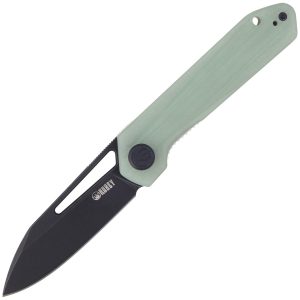 Nóż składany Kubey Royal Knife Jade G10, Dark Stonewashed D2 by Colin Maisonpierre (KU321C)-1