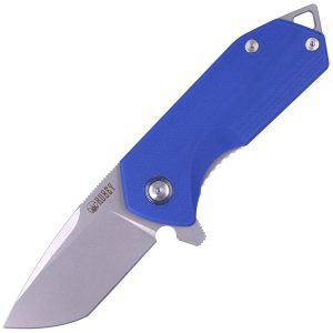 Nóż składany Kubey Campe KU203D Blue G10, Sandblasted D2-1