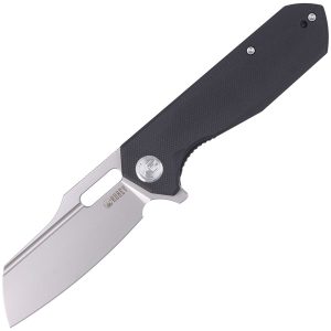 Nóż składany Kubey Atlas Black G10, Beadblasted 14C28N by Jelly Jerry (KU328A)-1