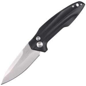 Nóż automatyczny Puma TEC Jumping Black Aluminium, Satin (305211)-1