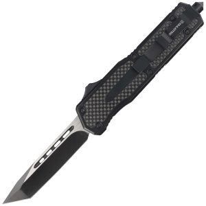 Nóż automatyczny Dulotec OTF Aluminium / Carbon Fiber, Two-Tone Finish 3Cr13MoV (K183A)-1